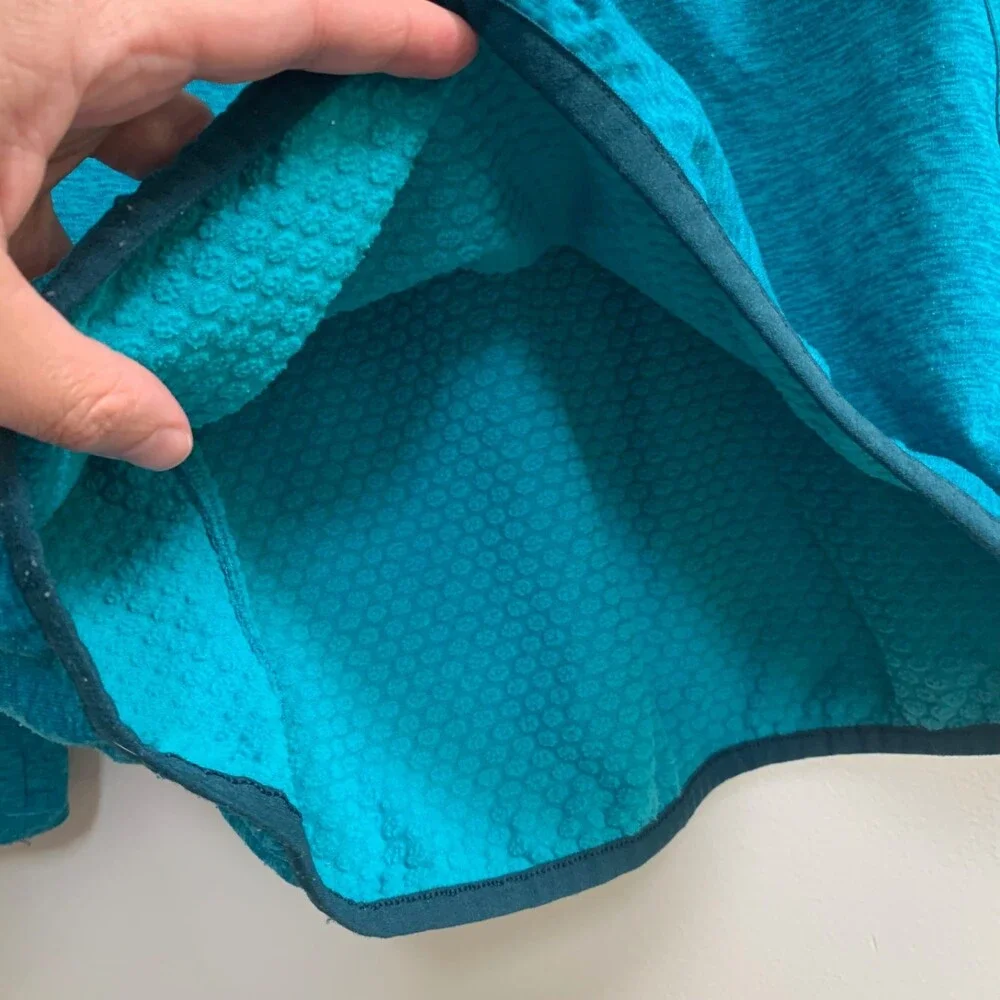 LL Bean 1/4 Zip Fleece Top Women's S Blue Hike Camp Long Sleeve Outdoor Pullover - Picture 4 of 8